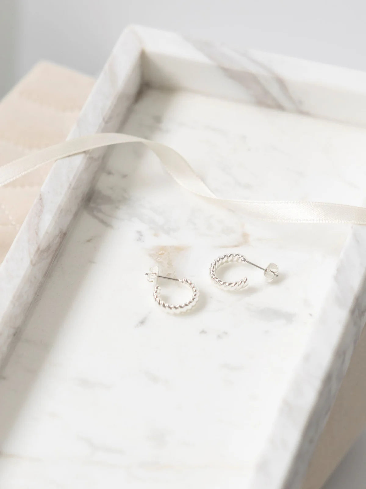 Amy øredobber - sølv