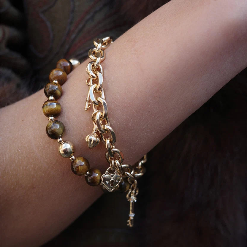Armbånd med charms, Open My Heart