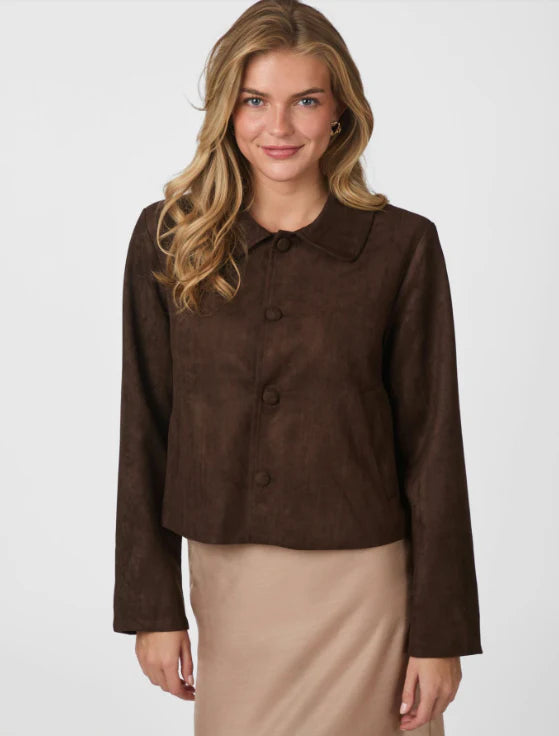 Nilo Faux Suede jacket