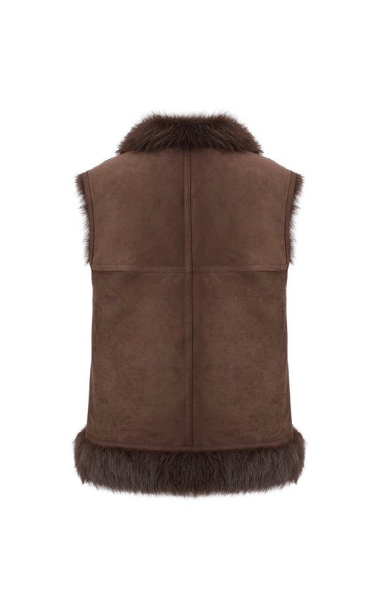 Suedette Bonded Choc