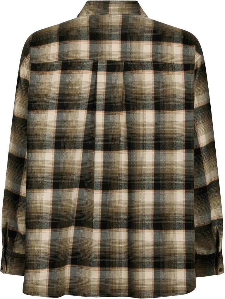 Dalma flannel check shirt
