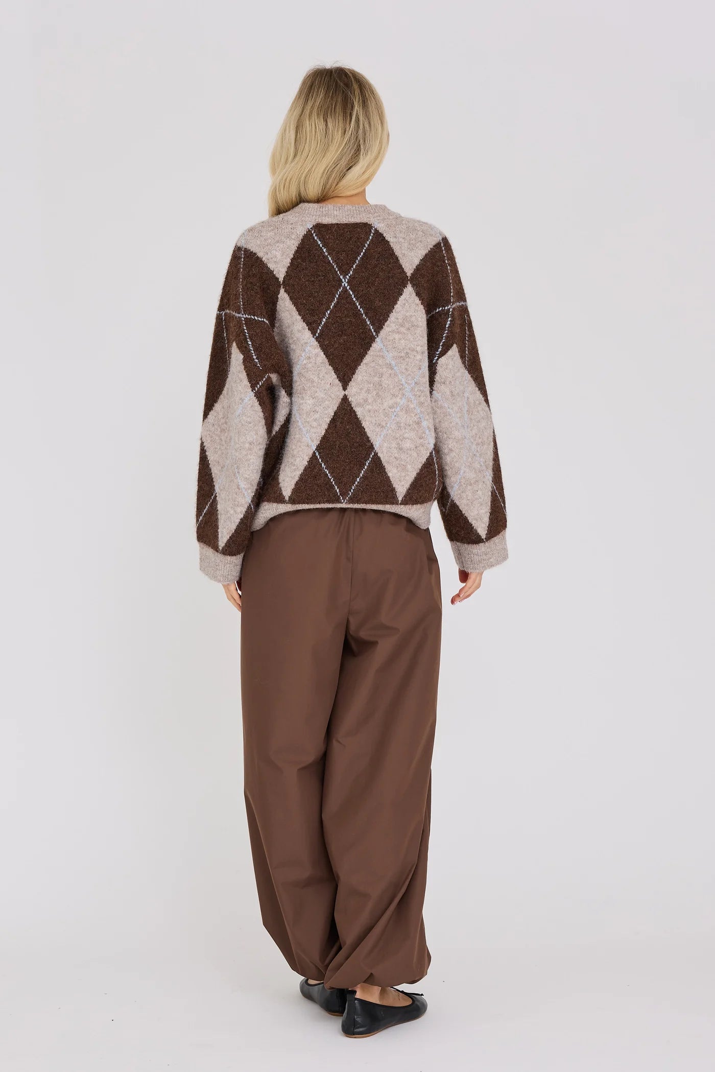Harlekin knit pullover
