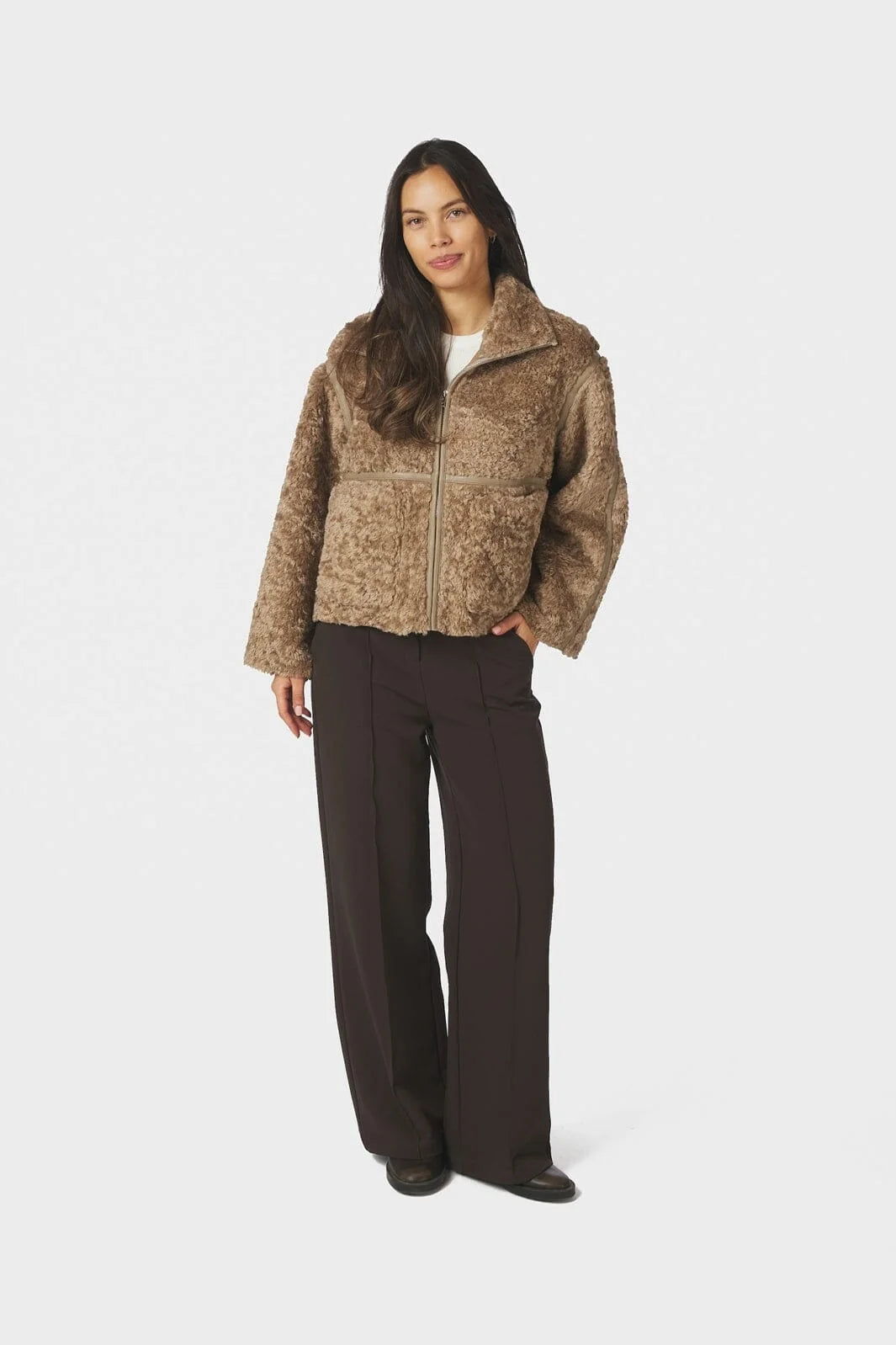 Nida Faux Fur Jacket