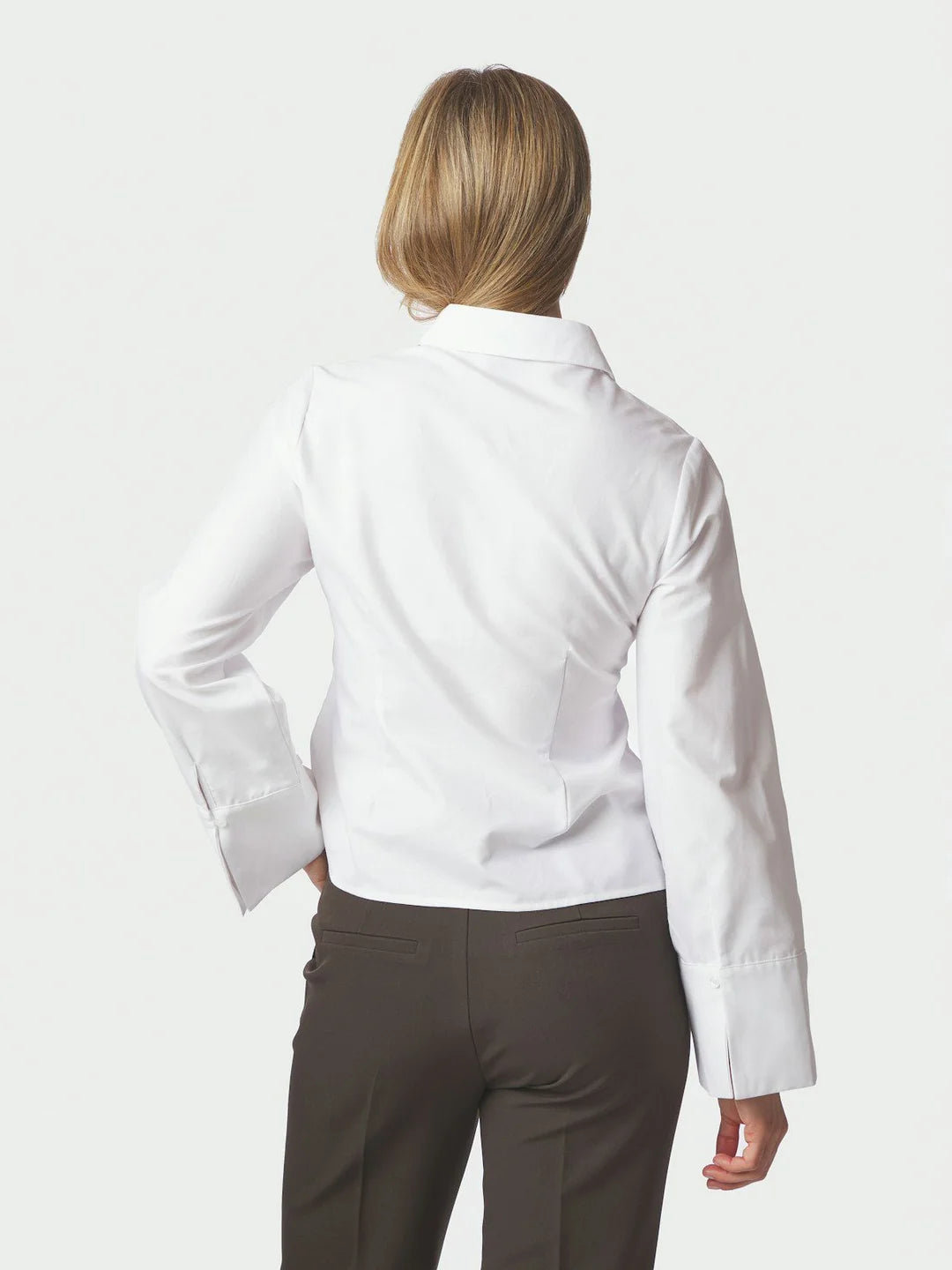 Rosa Oxford Shirt - hvit