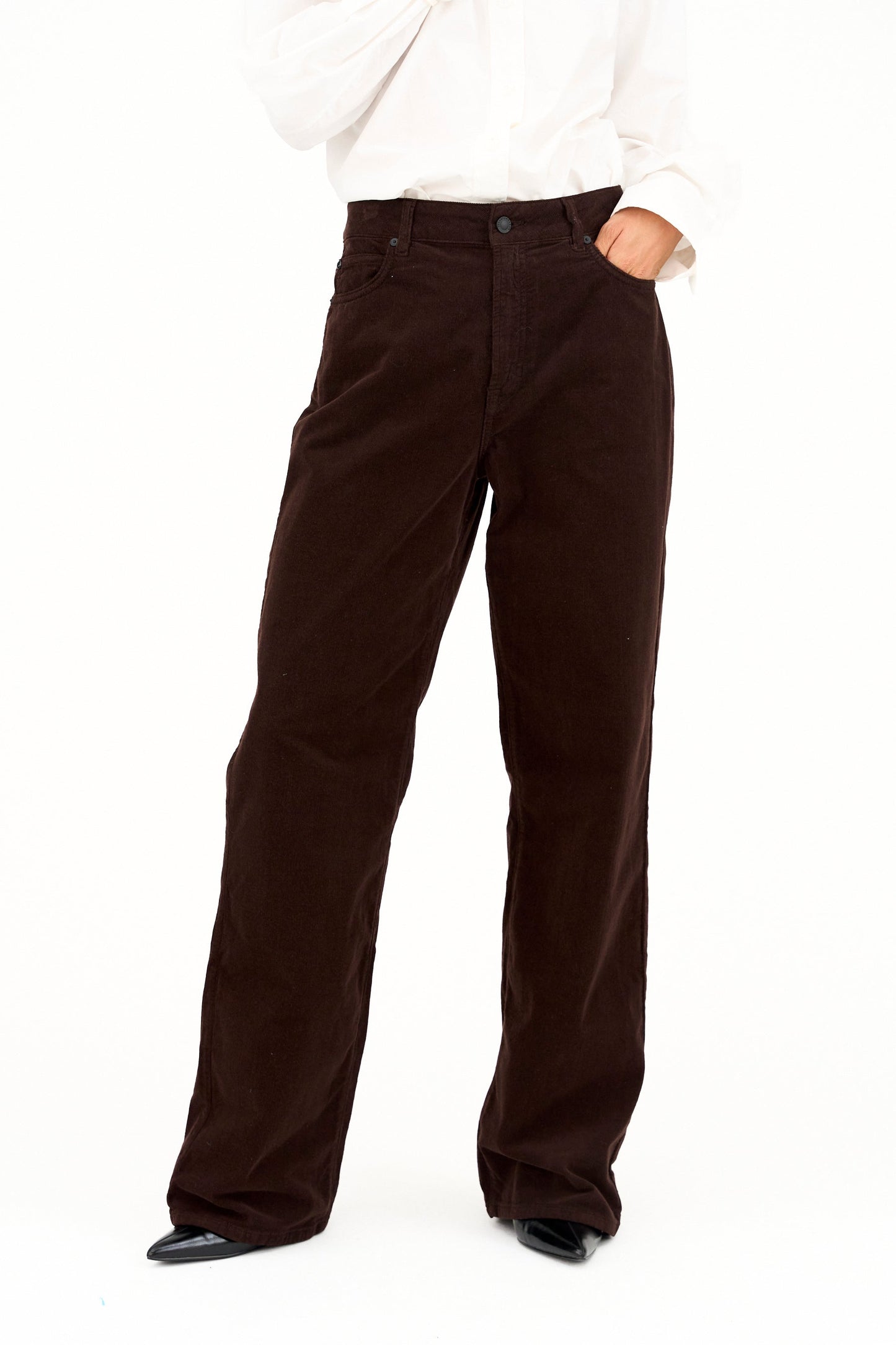 Mia Jeans Baby Cord - Espresso Brown