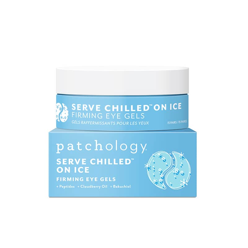 Serve chilled on ice firming eye gel 15 pack