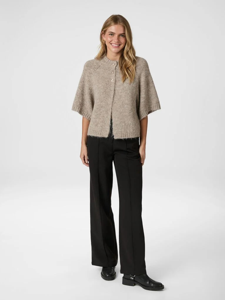 Benuta Fluffy knit cardigan - Beige