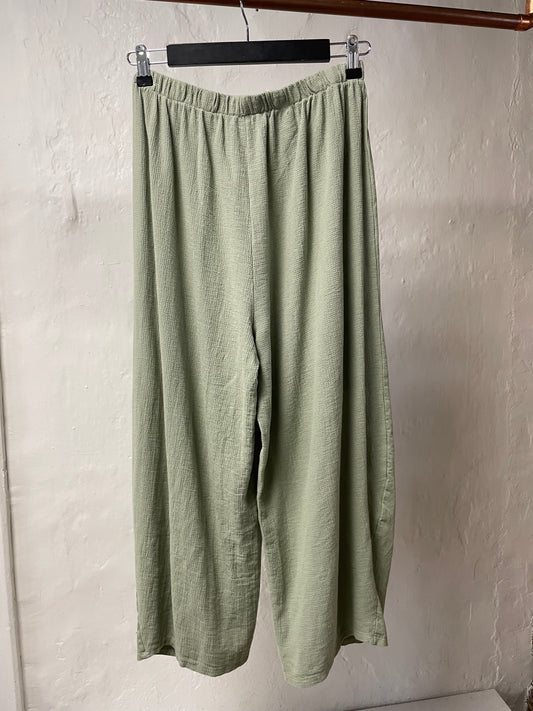 Linen pocket pant