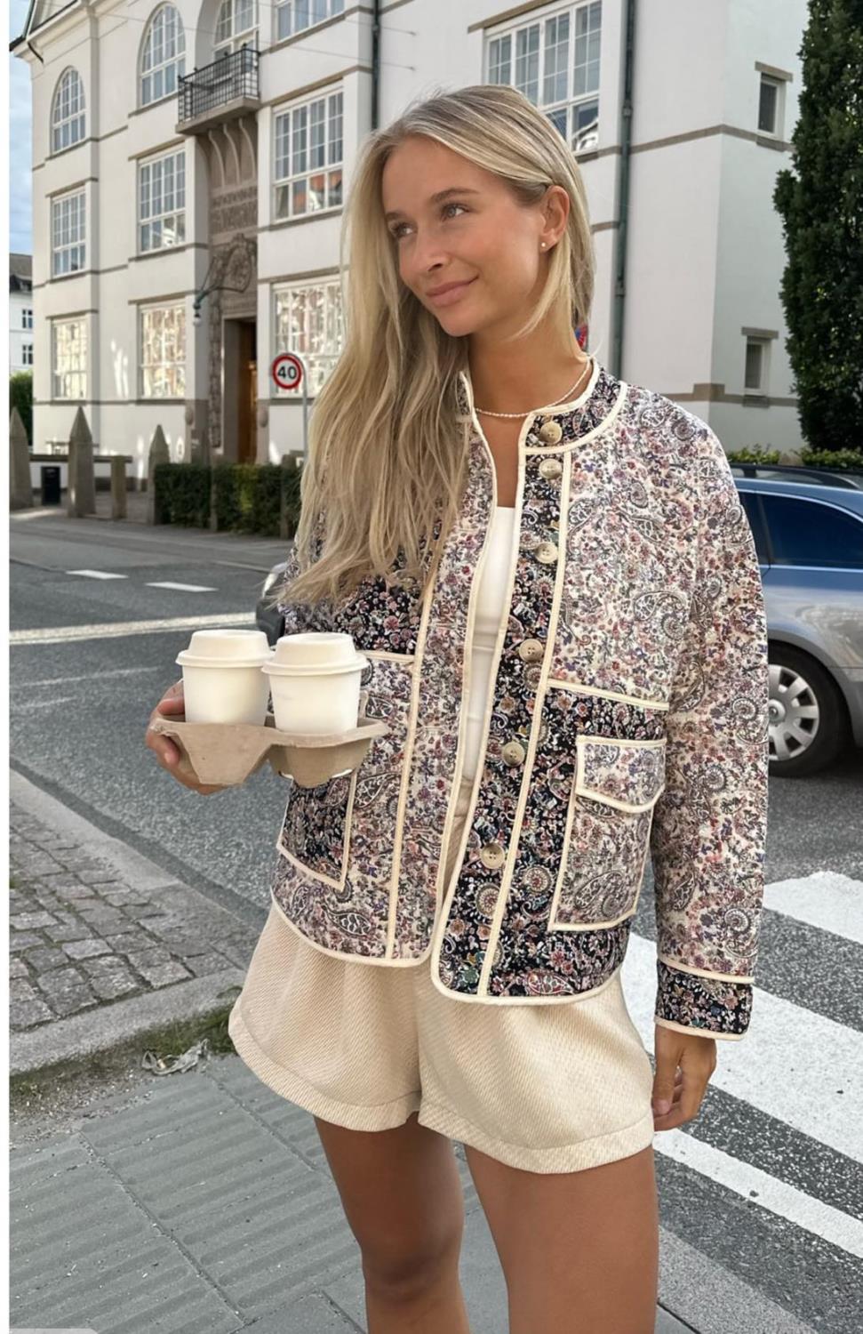 Emmyic jacket paisley