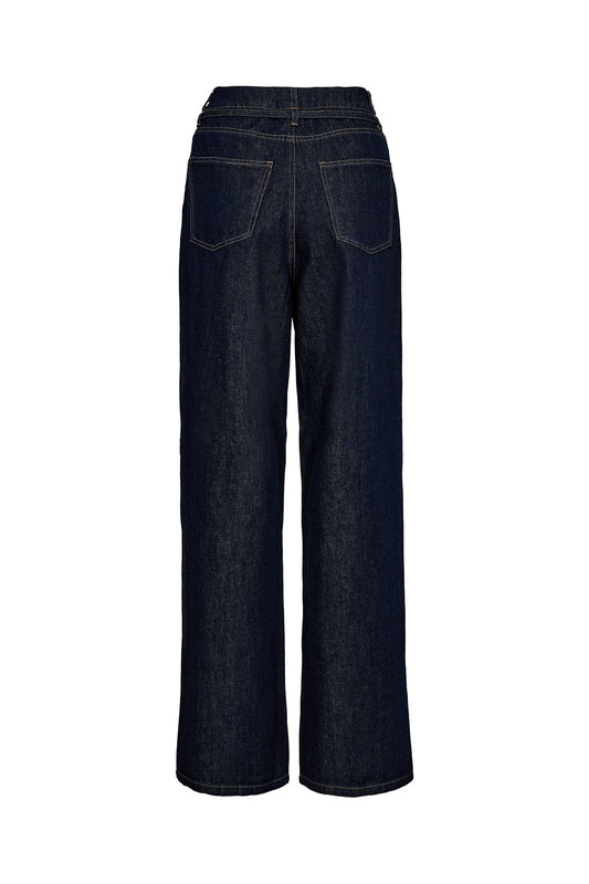 Brooke belted jeans wash Manhattan rise