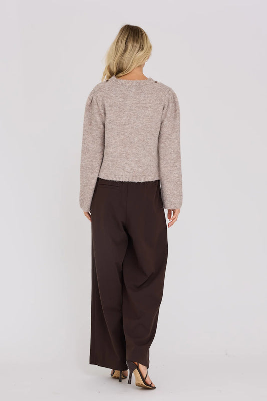 Alisa knit pullover