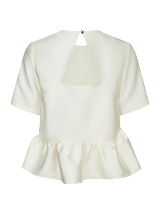 Alva Dull Satin Blouse