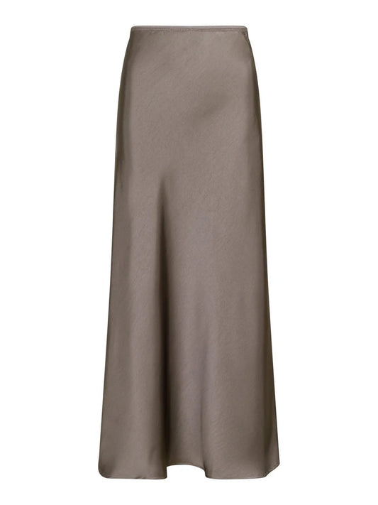 Vicky heavy sateen skirt