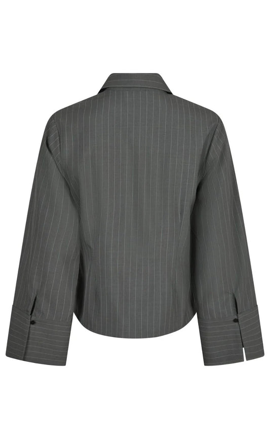 NEO NOIR ROSA PINSTRIPE SHIRT