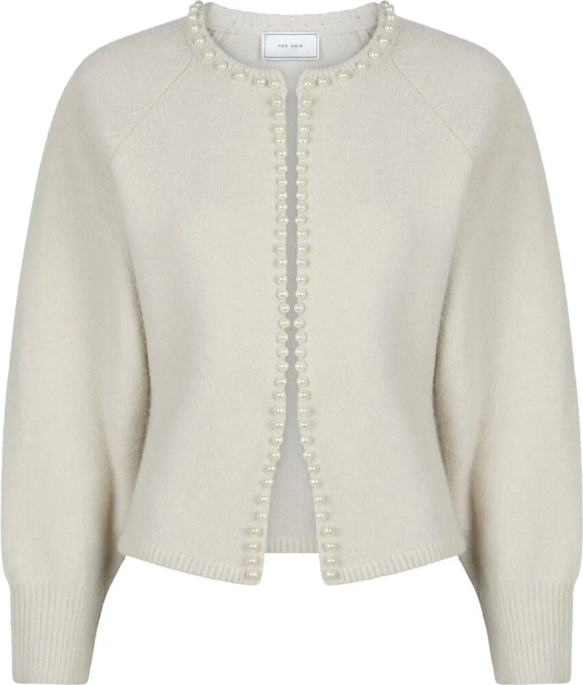 Lilly pearl cardigan Ivory