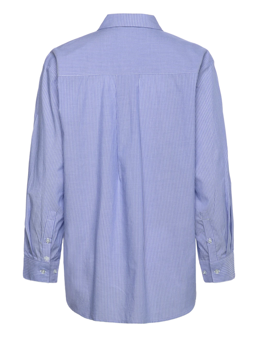 Veronica striped shirt Blå