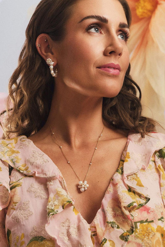 Tone Damli Hoops garland