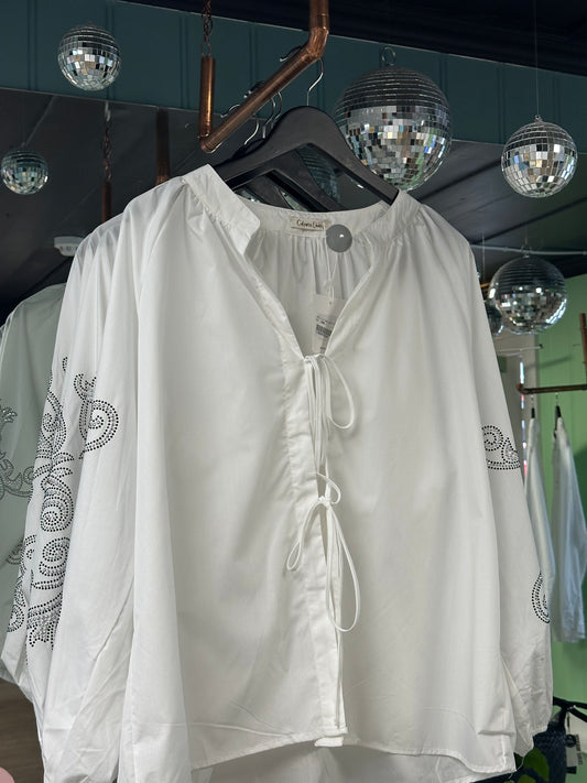 Abbies blouse white