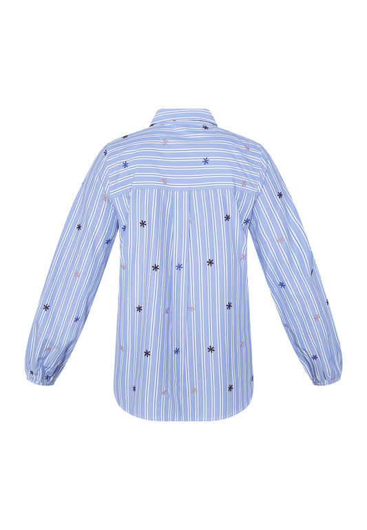 ISTEA Skjorte -  Blue Stripe