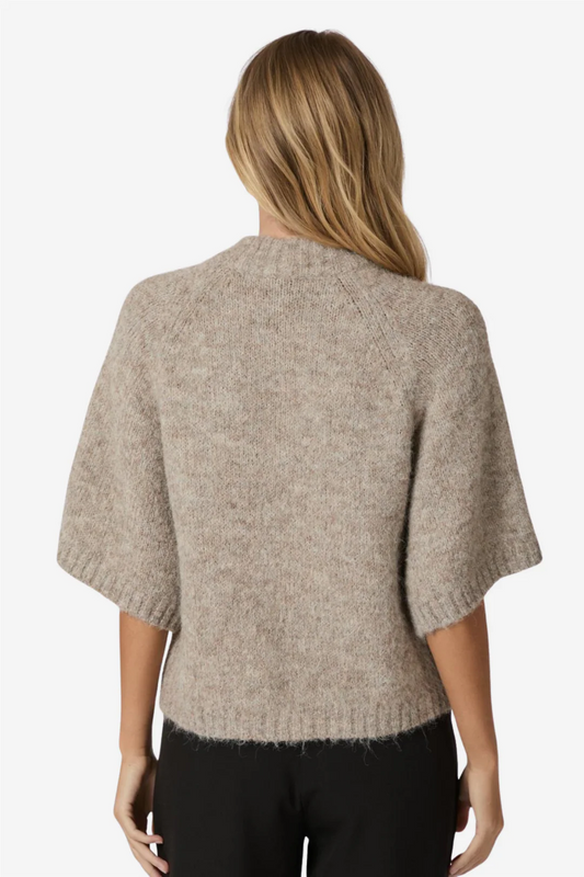 Benita Fluffy Knit Cardigan