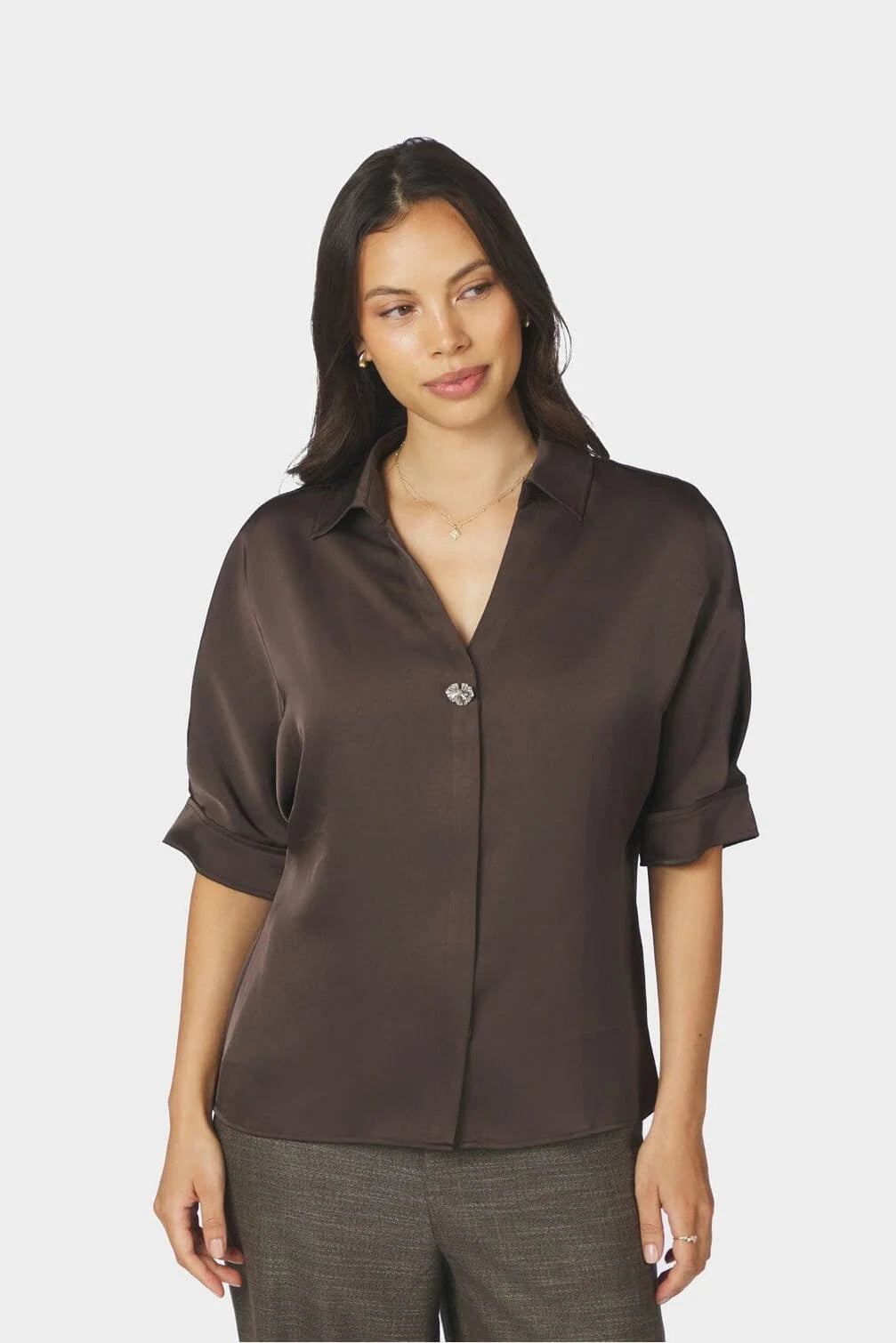 Carm Heavy Sateen Shirt