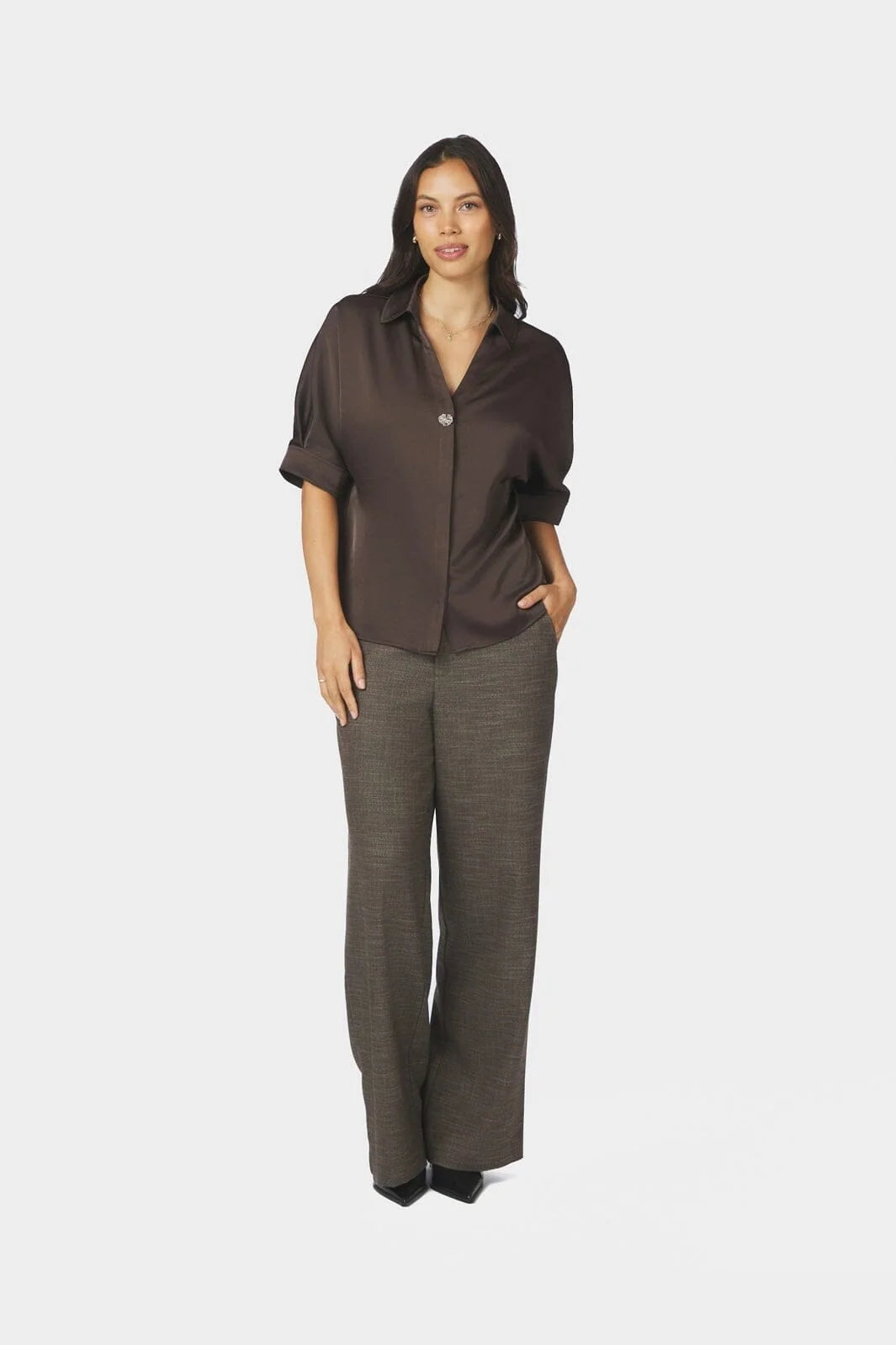 Carm Heavy Sateen Shirt