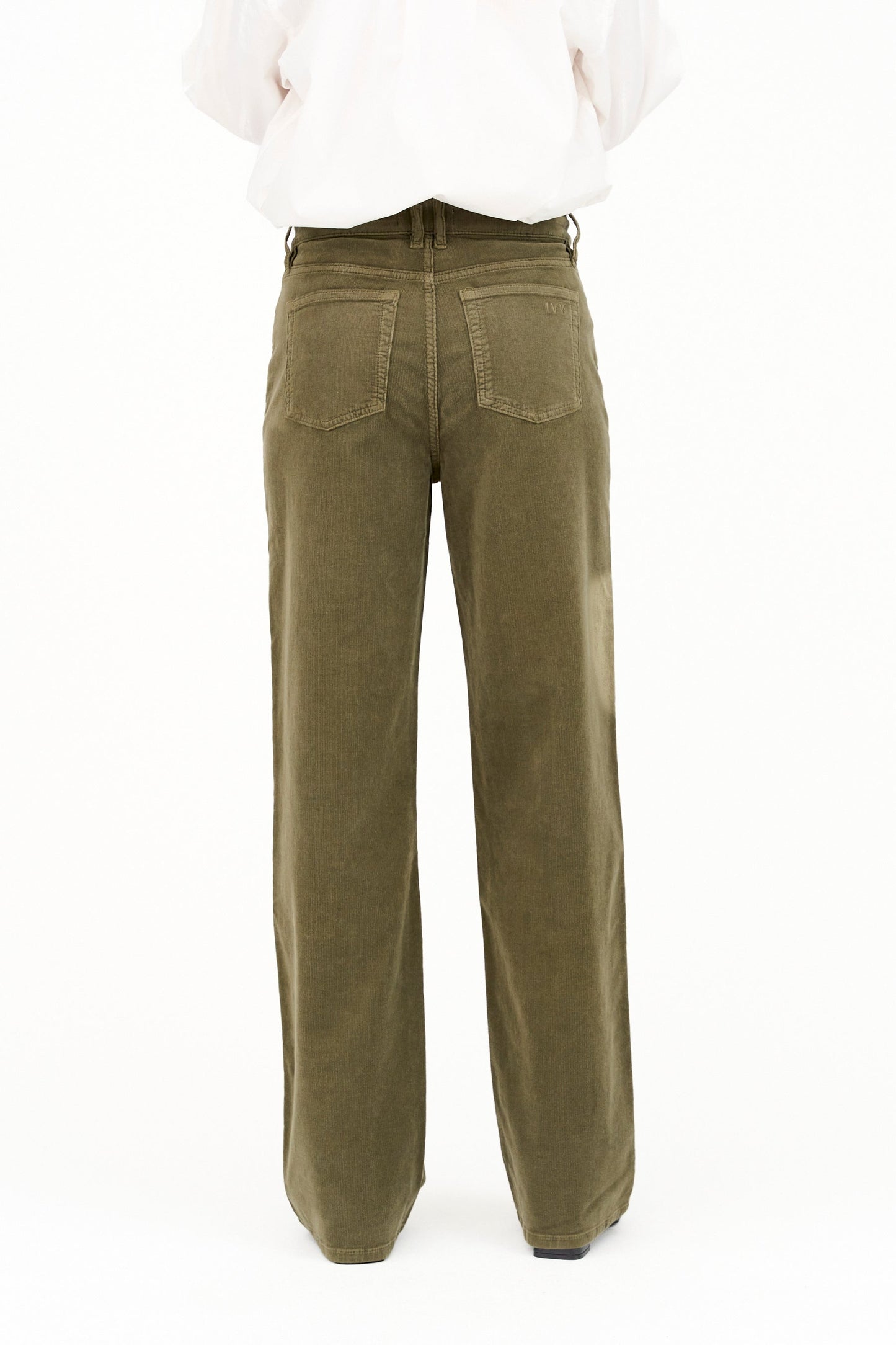 Mia Jeans Baby Cord - Grønn