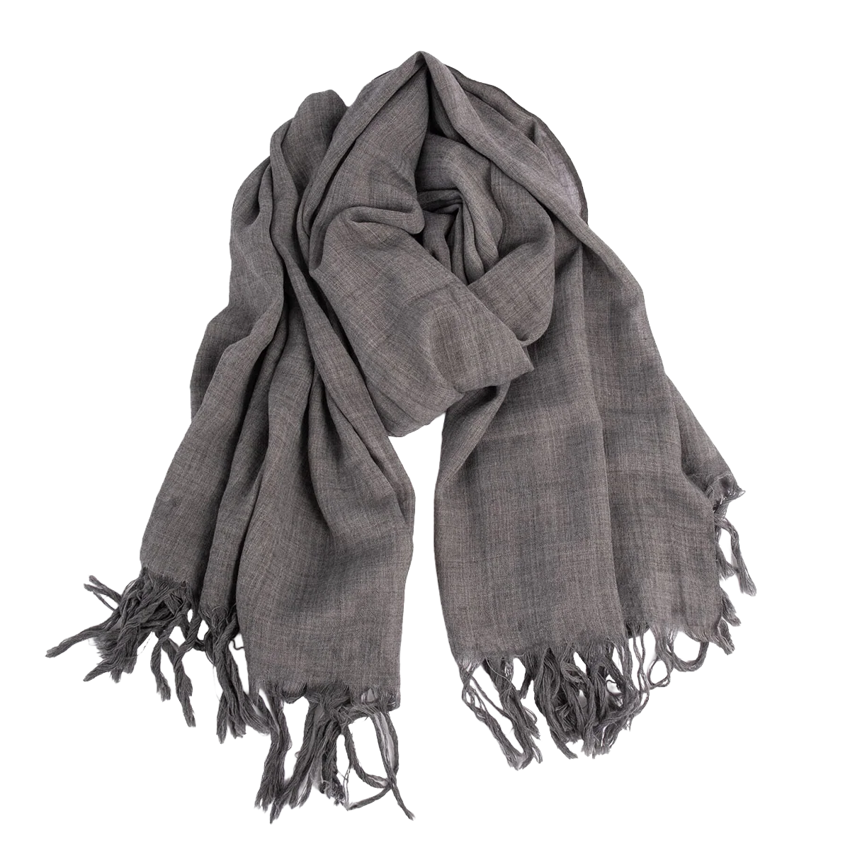 Scarves, Wool 100x200 Steel Grey