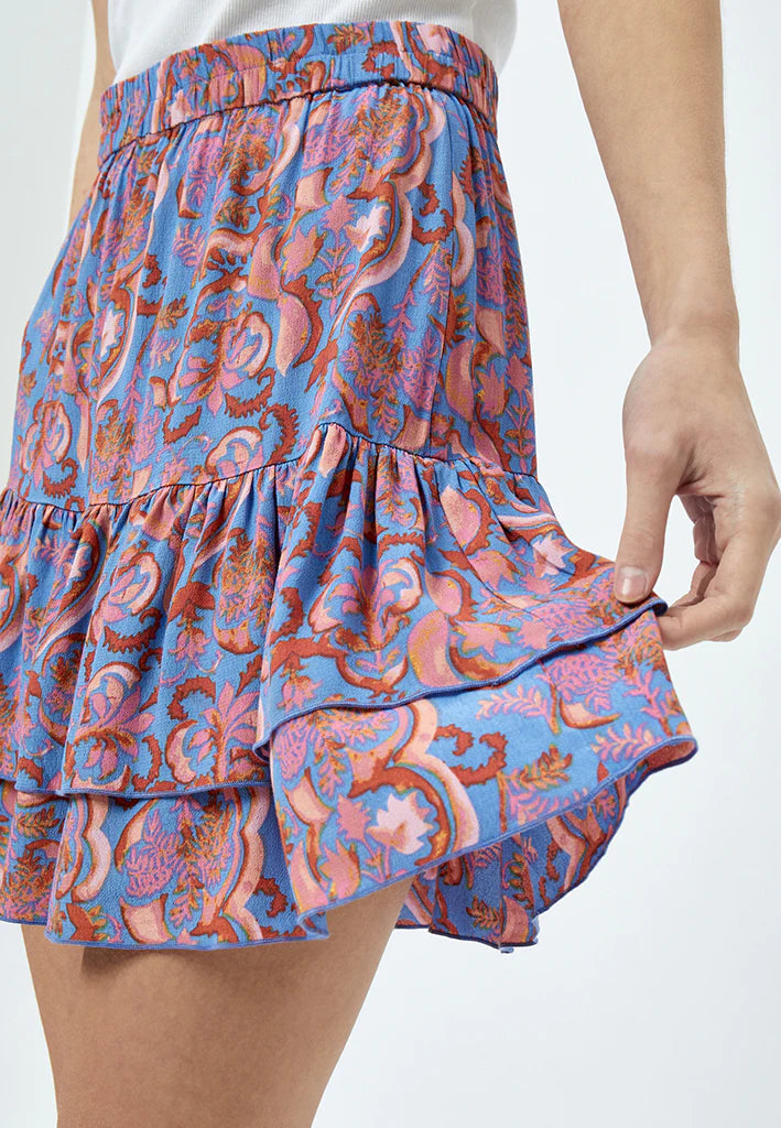 Katana Skirt-Regatta Blue Print