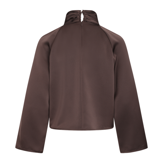 Cira Blouse Black Coffe