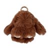 Fluffy Bunny Bag Charm